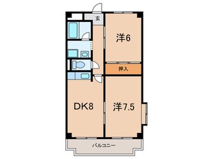 アメニティライフ荻野の物件間取画像